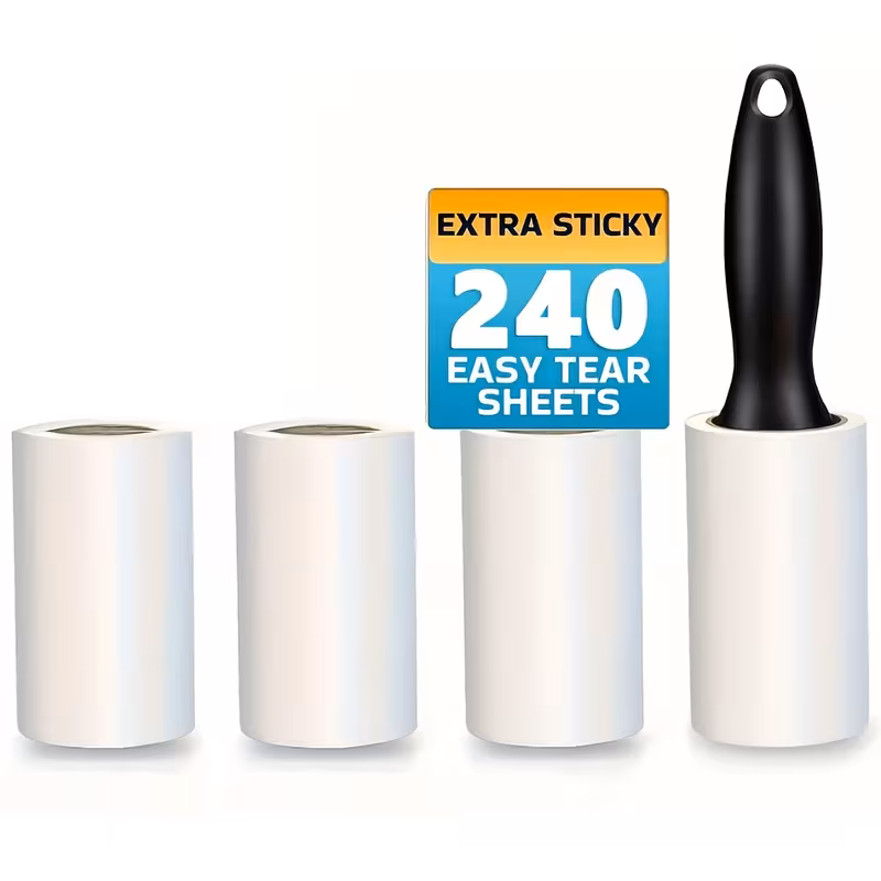 Lint Roller with 240 Sheets (1 Roller)